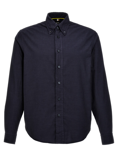 Shop Hugo Boss Owen Shirt In Blue