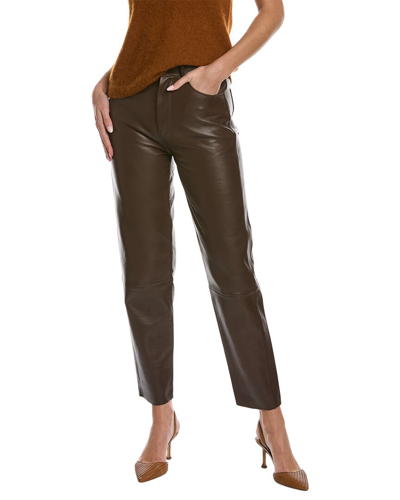 Shop Lamarque Adeline Leather Pant