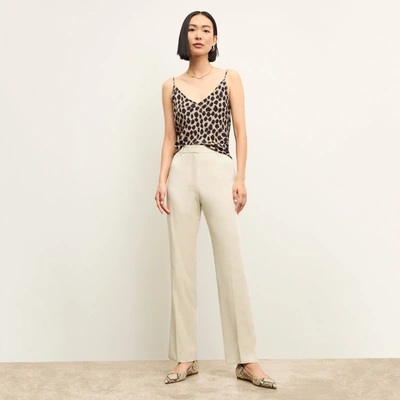 Shop M.m.lafleur The Smith Pant - Everyday Satin In Champagne