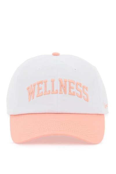 Shop Sporty And Rich Sporty & Rich Wellness Curved Peak Cap In Multi