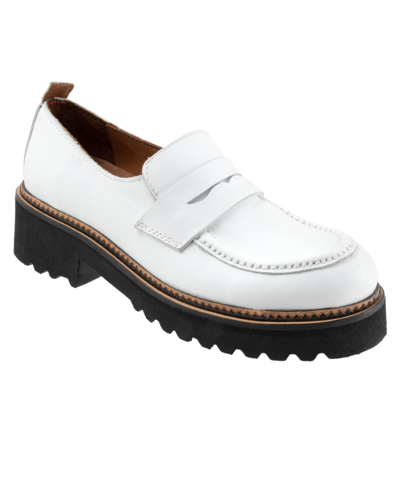 Shop Bueno Women's Annie Loafers In White