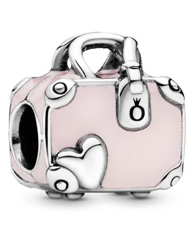 Shop Pandora Sterling Silver Pink Travel Bag Charm
