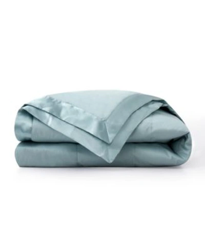 Unikome Cooling Lyocell Lightweight Down Blanket In Dusty Aqua