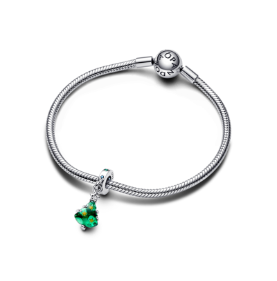 Pandora Cubic Zirconia Sparkling Christmas Tree Dangle Charm In Multicolor