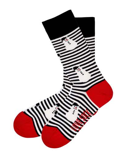 Love Sock Company Men's Christmas Novelty Luxury Unisex Crew Socks Bundle Fun Colorful Socks, Pack Of 3 In Multi Color