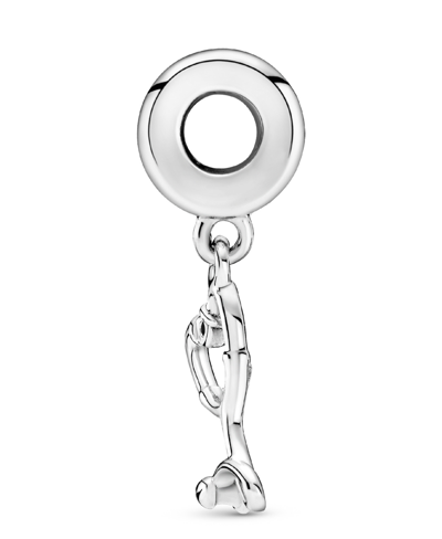 Pandora Cubic Zirconia Stethoscope Heart Dangle Charm In Clear