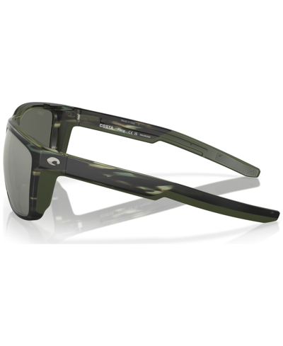 Costa Del Mar Men's Ferg Polarized Sunglasses, Mirror Polar 6s9002 In Matte Reef