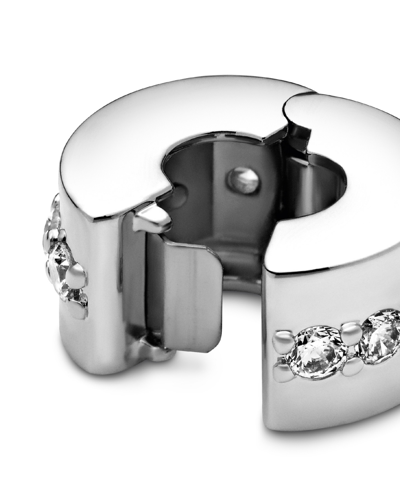 Pandora Cubic Zirconia Clear Sparkling Row Clip Charm In Clear