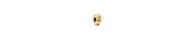 Pandora 14k Gold-plated Unique Metal Blend Studded Fixed Clips Charm In Gold