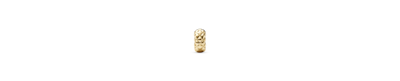 Pandora 14k Gold-plated Unique Metal Blend Studded Fixed Clips Charm In Gold