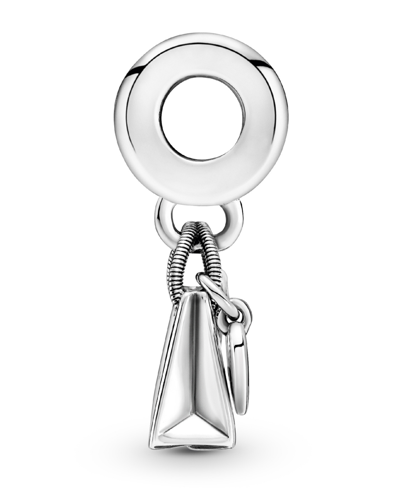 Pandora Sterling Silver Shopping Bag Dangle Charm In Silver