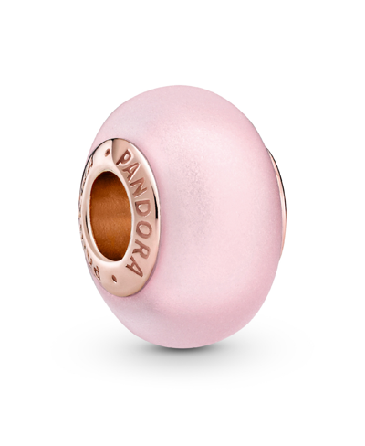 Shop Pandora Pink Charm Matte Pink Murano Glass Charm