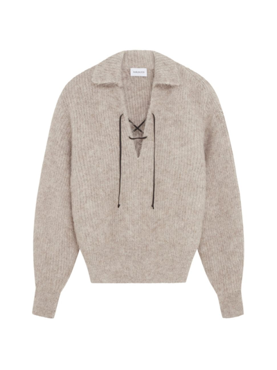 Shop 16arlington Women's Wake Harth Alpaca-blend Sweater In Taupe