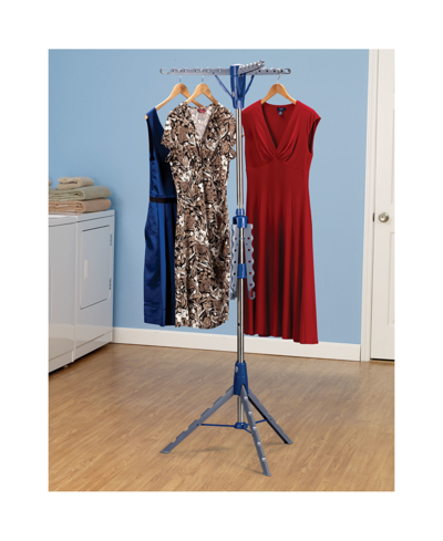 Shop Household Essentials Tripod 2 Tier Dryer In Blue