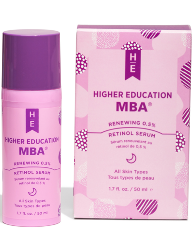 Shop Higher Education Skincare Mba Renewing 0.5% Serum, 1.7 Fl. Oz. In No Color