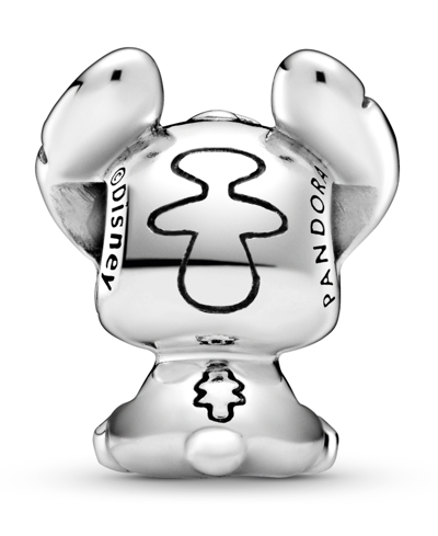 Pandora Sterling Silver Disney Lilo And Stitch Charm In Multicolor