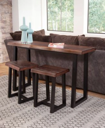 Steve Silver Jennings Living Room Collection In Cherry,ebony