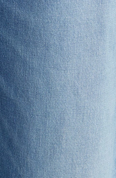 Frame Le High 'n' Tight Raw Hem Crop Wide Leg Jeans In Downpour Rips