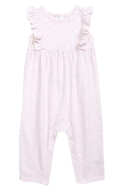 Shop Nordstrom Kid's Ruffle Breezy Romper In Pink Breath Meadow