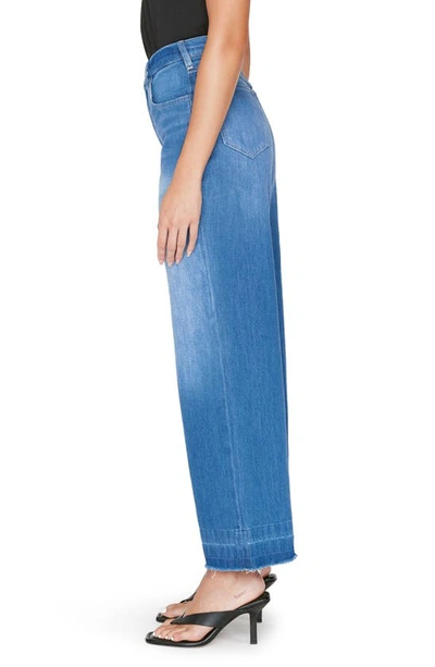 Frame Le High 'n' Tight Wide Leg Jeans In Atrium