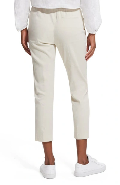 Shop Theory Pull-on Crop Pants In Sand - E0s