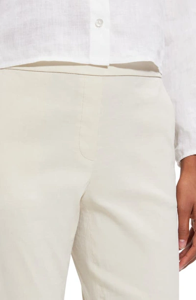 Shop Theory Pull-on Crop Pants In Sand - E0s