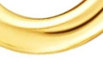 A & M 14k Gold 15mm Chunky Hoop Earrings In Yellow