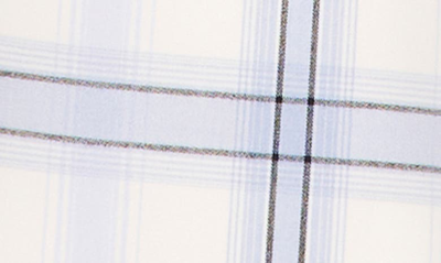 Halogen Windowpane Plaid Single Button Blazer In Olympia Plaid Blue