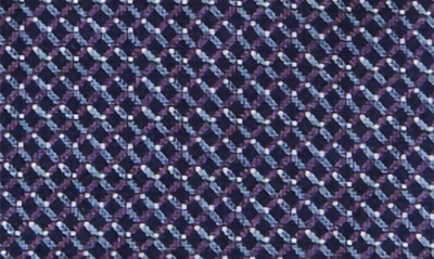 Shop Emanuel Berg 4flex Modern Fit Print Knit Button-up Shirt In Dark Purple