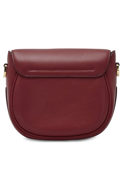 Shop Marc Jacobs The J Marc Small Saddle Bag In Cherry