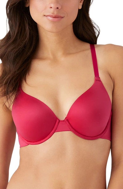 Shop B.tempt'd By Wacoal Future Foundation Underwire T-shirt Bra In Persian Red