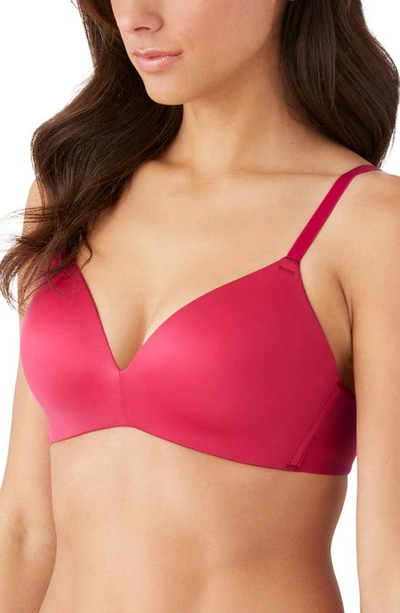 Shop B.tempt'd By Wacoal Future Foundation Wireless T-shirt Bra In Persian Red