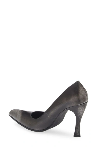 Shop Jeffrey Campbell Corporate Pump In White Black Rub Off