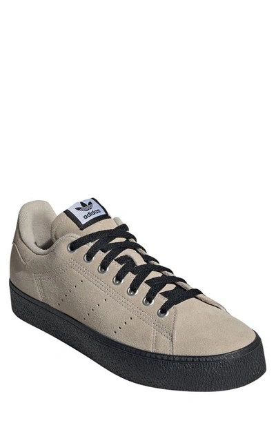 Shop Adidas Originals Stan Smith Sneaker In Beige/ Core Black/ Gum5