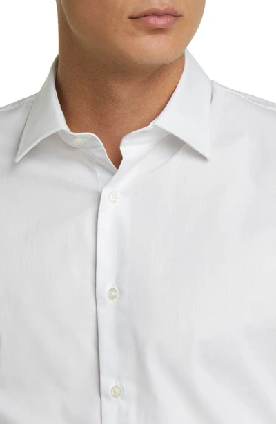 NORDSTROM NORDSTROM TRIM FIT DRESS SHIRT 