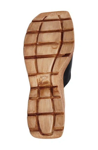 Shop Zigi Zhamira Platform Wedge Sandal In Blk Leathe