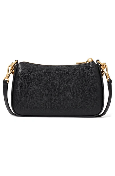 Shop Kate Spade Small Jolie Pebble Leather Crossbody Bag In Black
