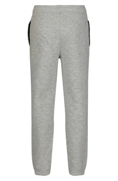 Shop Under Armour Kids' Quilted Joggers In Mod Gray