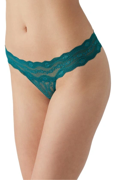 Shop B.tempt'd By Wacoal 'lace Kiss' Thong In Spruced-up