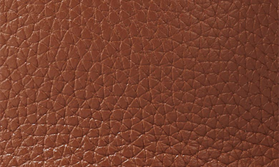 Marc Jacobs 'the Bucket' Brown Crossbody Bag With Embossed Logo On The Front In Argan Oil