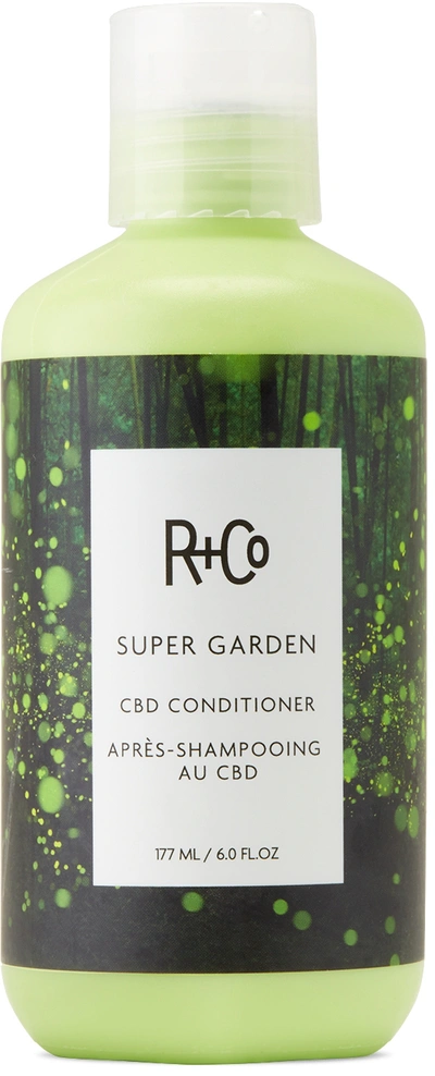 Shop R + Co Super Garden Cbd Conditioner, 177 ml In Na