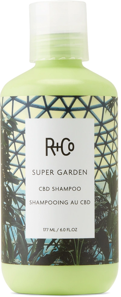 Shop R + Co Super Garden Cbd Shampoo, 177 ml In Na