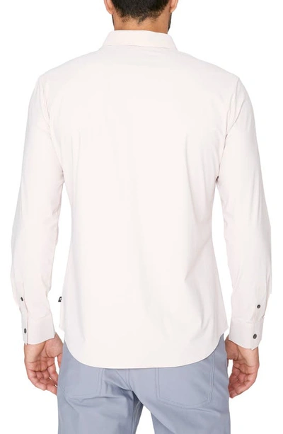 7 Diamonds Young Americans Slim Fit Button-up Performance Shirt In Dusty Rose