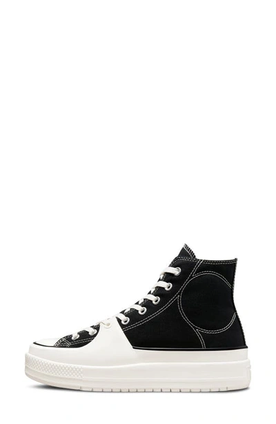 Shop Converse Chuck Taylor All Star Construct High Top Sneaker In Black/ Vintage White