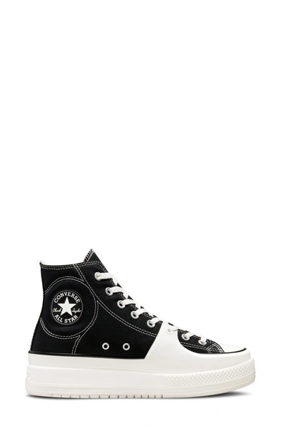 Shop Converse Chuck Taylor All Star Construct High Top Sneaker In Black/ Vintage White