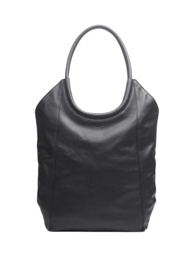 Shop Rag & Bone Women's Remi Leather Shopper Tote Bag In Black