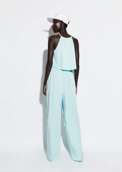 Lapointe Satin Cropped Cami In L