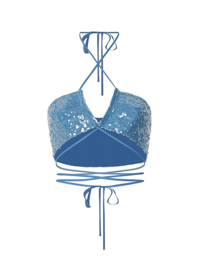 Lapointe Sequin Bra Top In 12