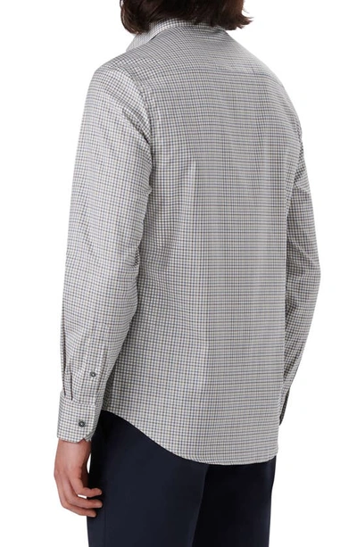 Shop Bugatchi Classic Fit Tattersall Check Woven Button-up Shirt In Stone