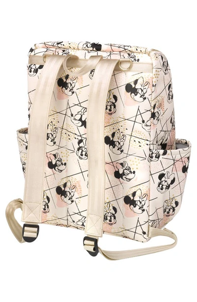 Shop Petunia Pickle Bottom X Disney Minnie Mouse Method Diaper Backpack In Shimmery Minnie Mouse